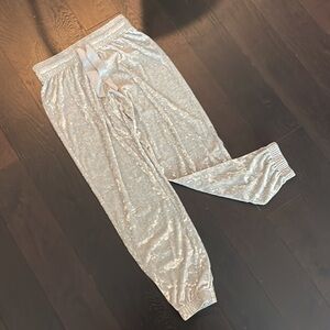 Victorias Secret Lounge Metallic Jogger Size XS